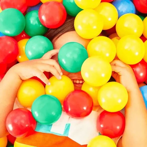 Кульки для сухого басейну Kinderway 100 штук, 6 см 02-414
