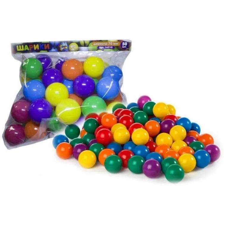 Кульки для сухого басейну M-toys 7см 50шт 16210