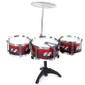 Барабанна установка дитяча Kingmeda Jazz Drum Rock Star стійка 2 ударні палички