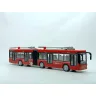 Троллейбус-гармошка Wenyi красный 43 см, звук, свет WY915A
