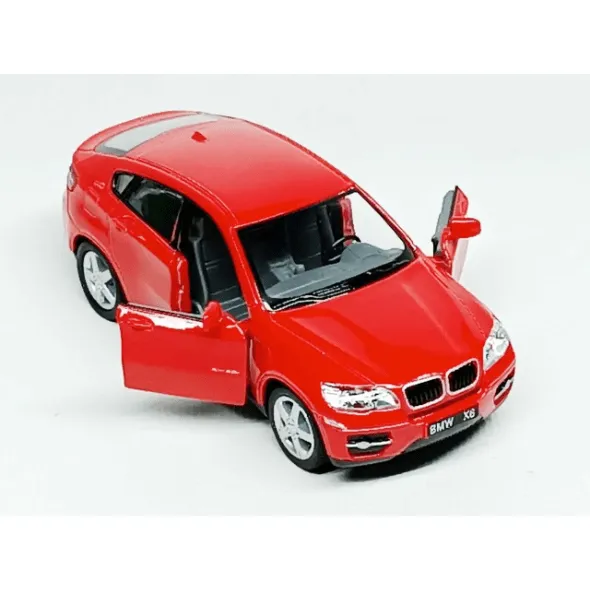 Машинка Kinsmart красная BMW X6 (1:36) KT5336W