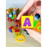 Паровозик-каталка ToyCloud із кубиками абеткою PL-401