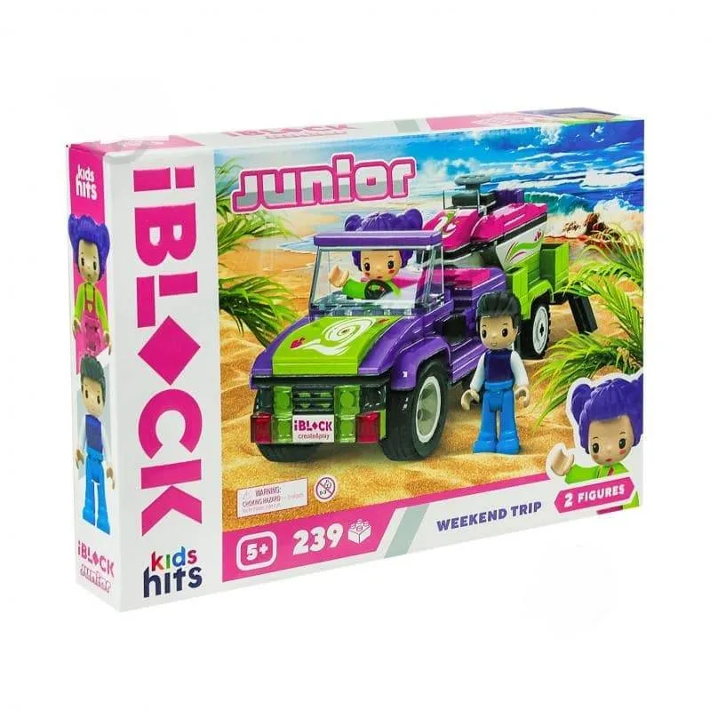 Конструктор IBlock Junior Путешествие, 239 дет. KH08/006/2